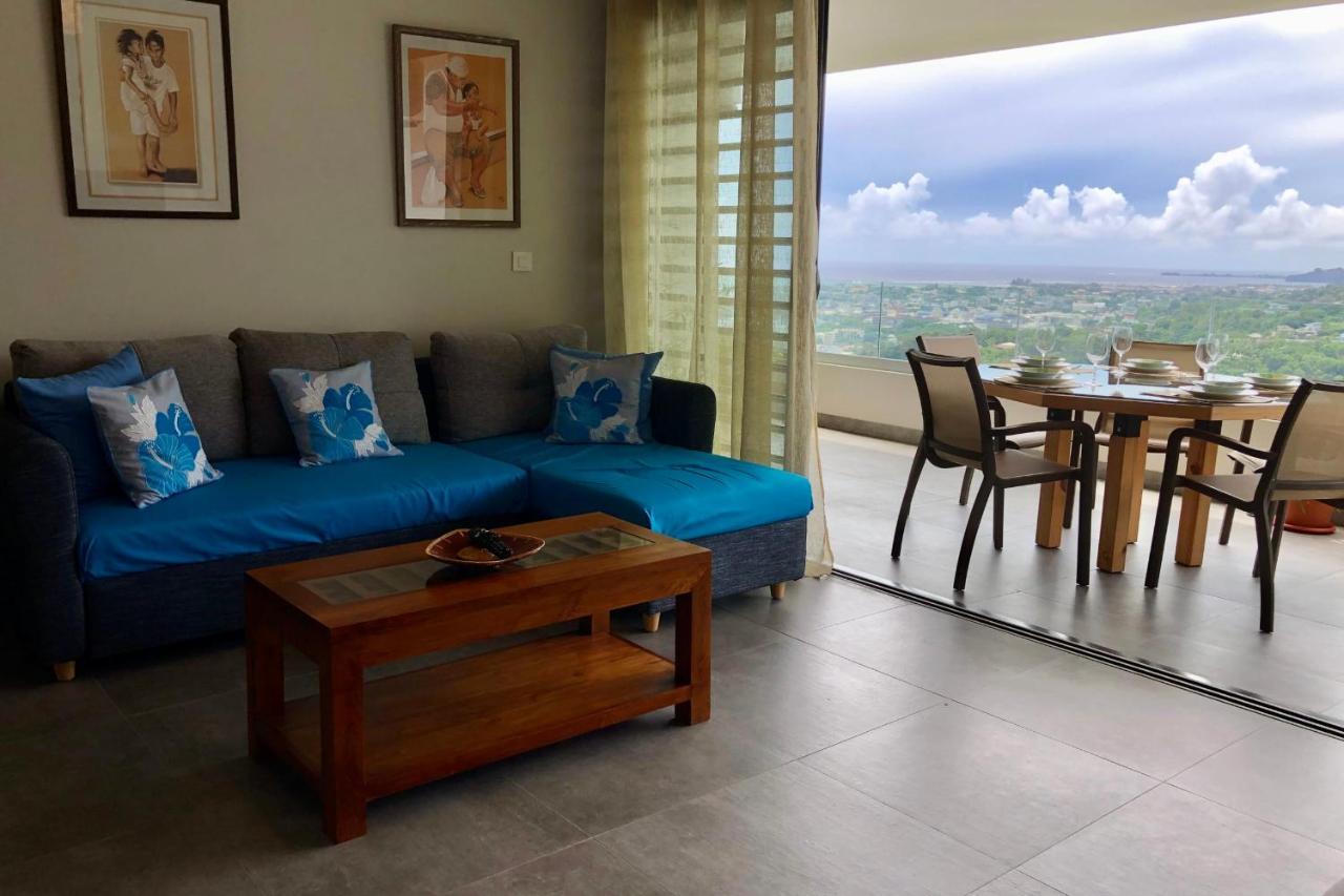 Alicia'S Sky Flat On The Heights With Nice View On The Sea And Papeete Papeete  Exterior foto